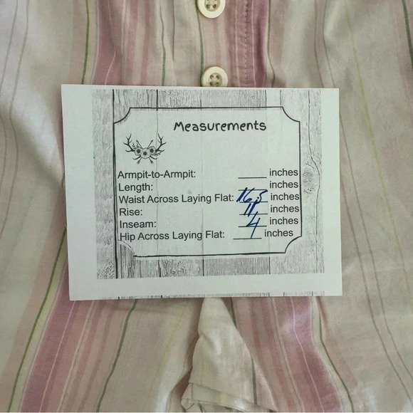 Gap Lightweight Cotton Pink White Strips Pull on Sleepwear Shorts SZ XS #2177 - Picture 9 of 11